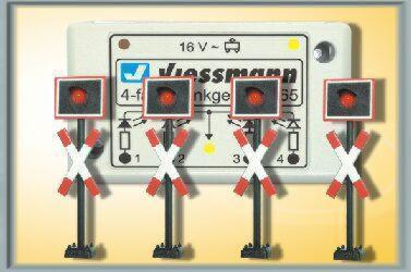 Warning lights four pieces with blinking electronics<br /><a href='images/pictures/Viessmann/5835.jpg' target='_blank'>Full size image</a>